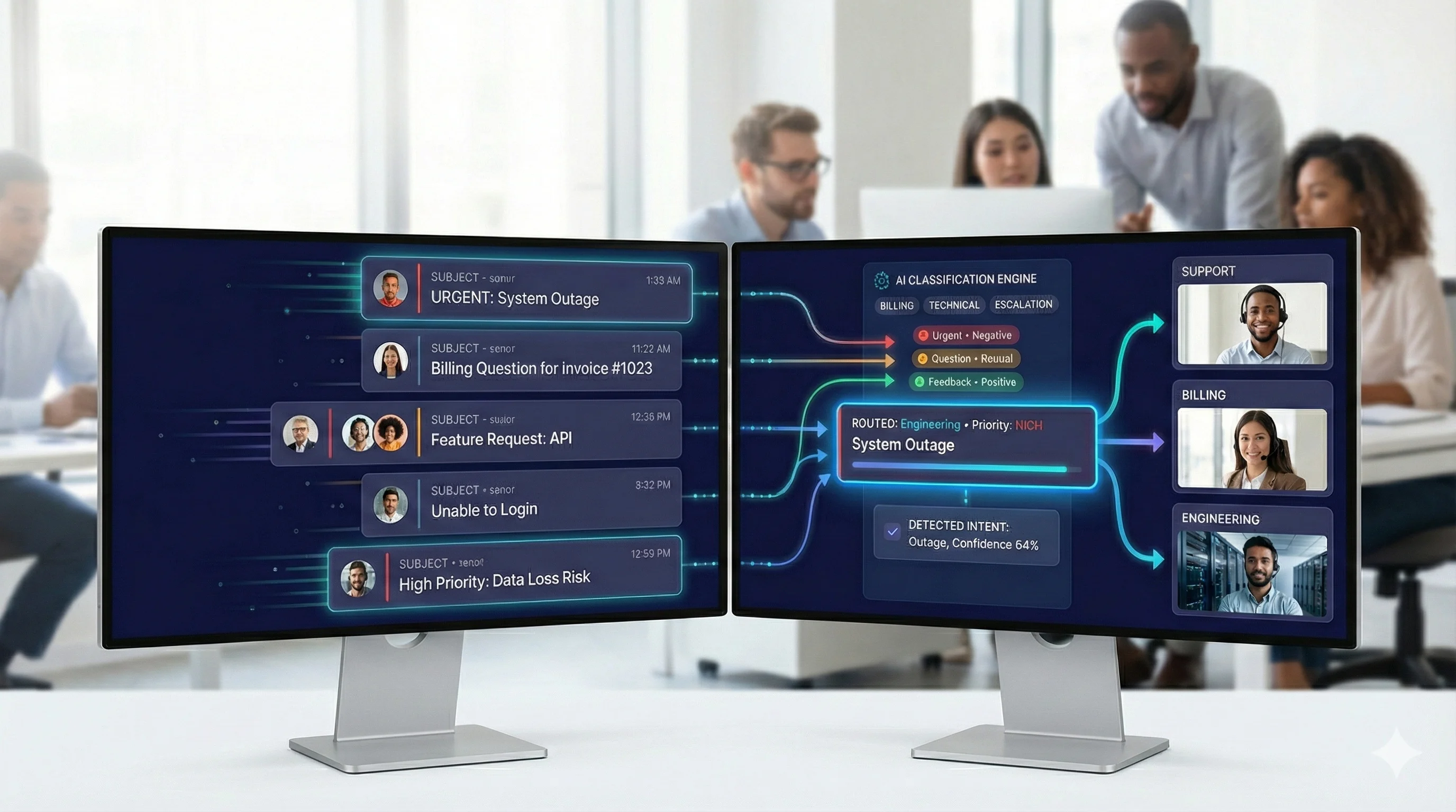 Smart Triage & Routing