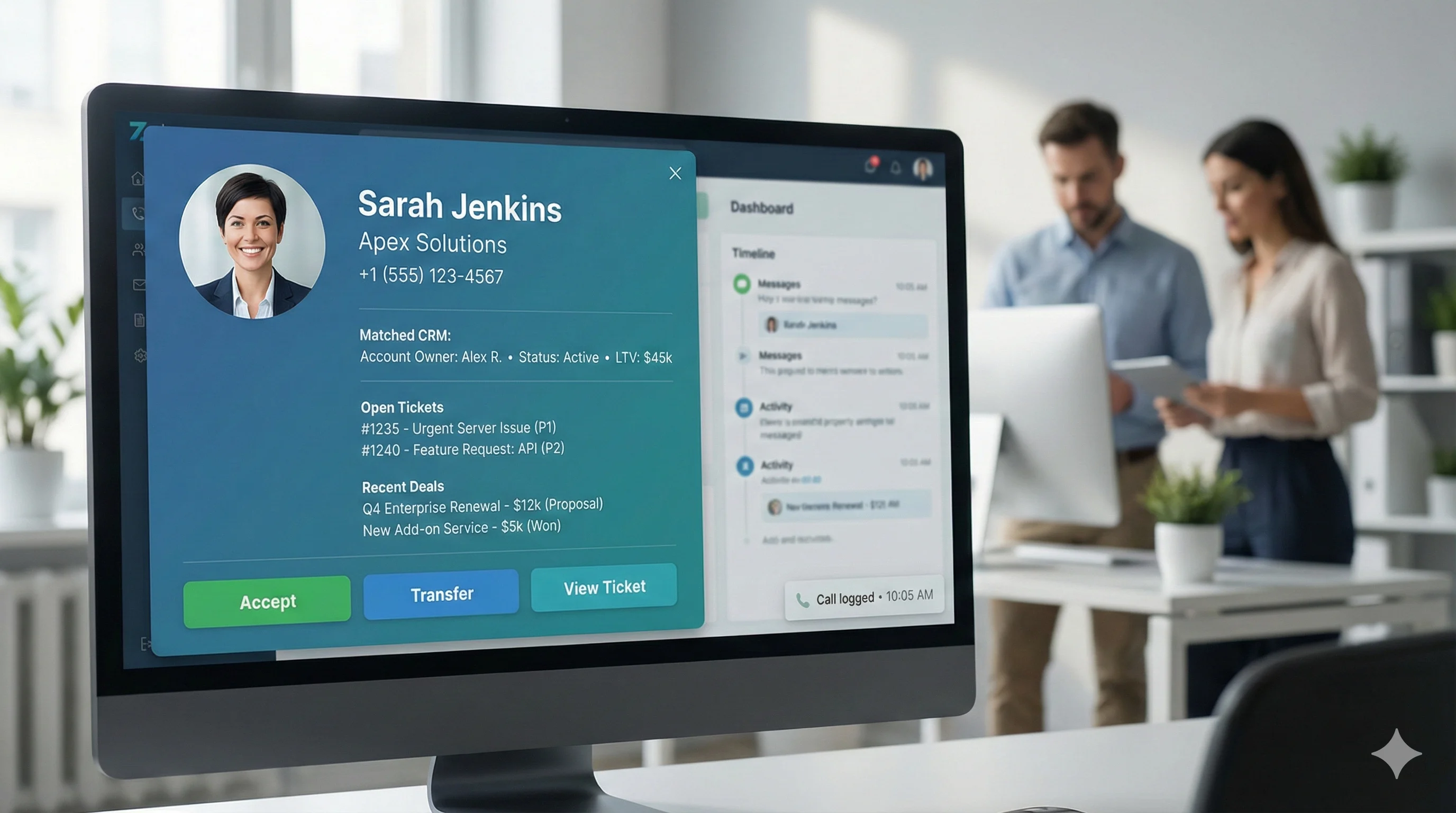 Contextual Screen Pop-ups