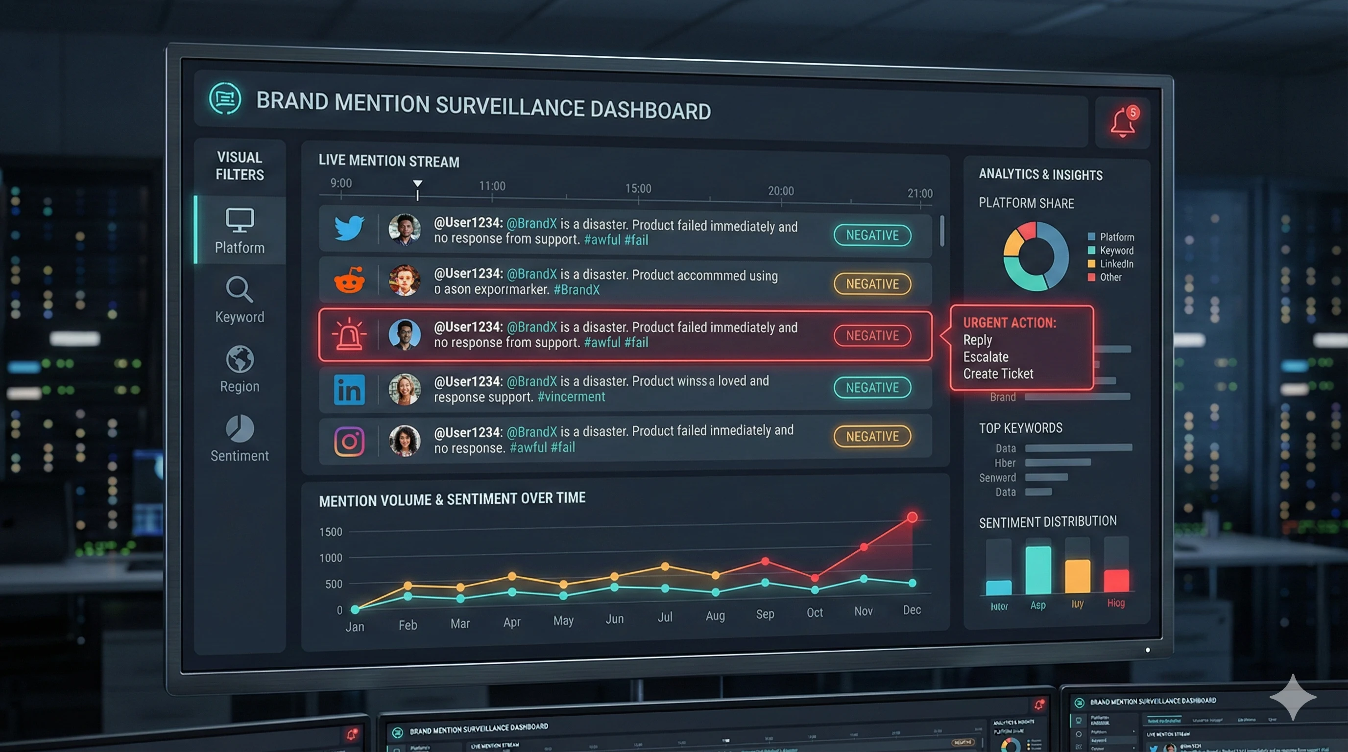 Brand Mention Monitoring