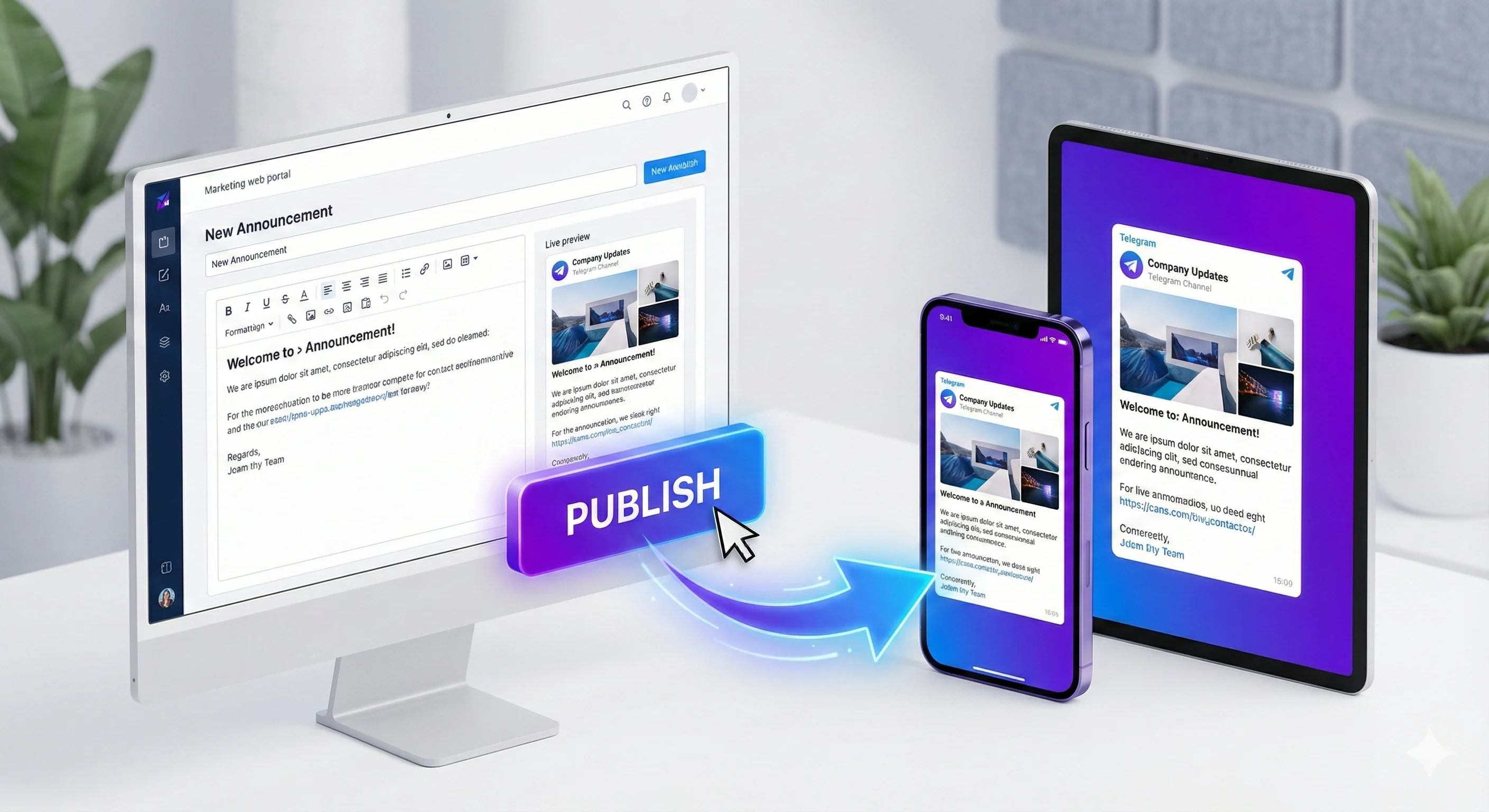 Channel Broadcasting