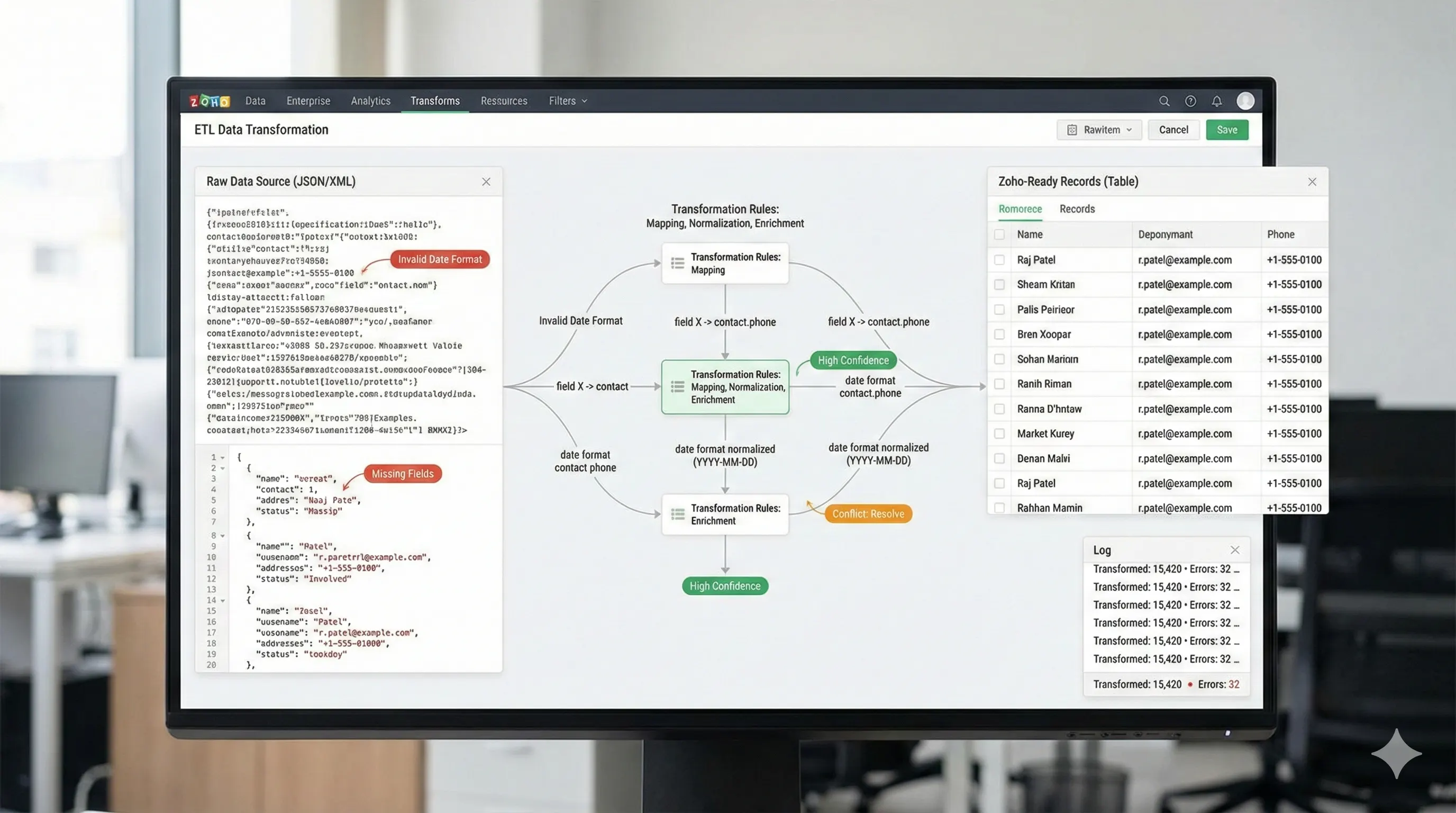 Intelligent Data Transformation